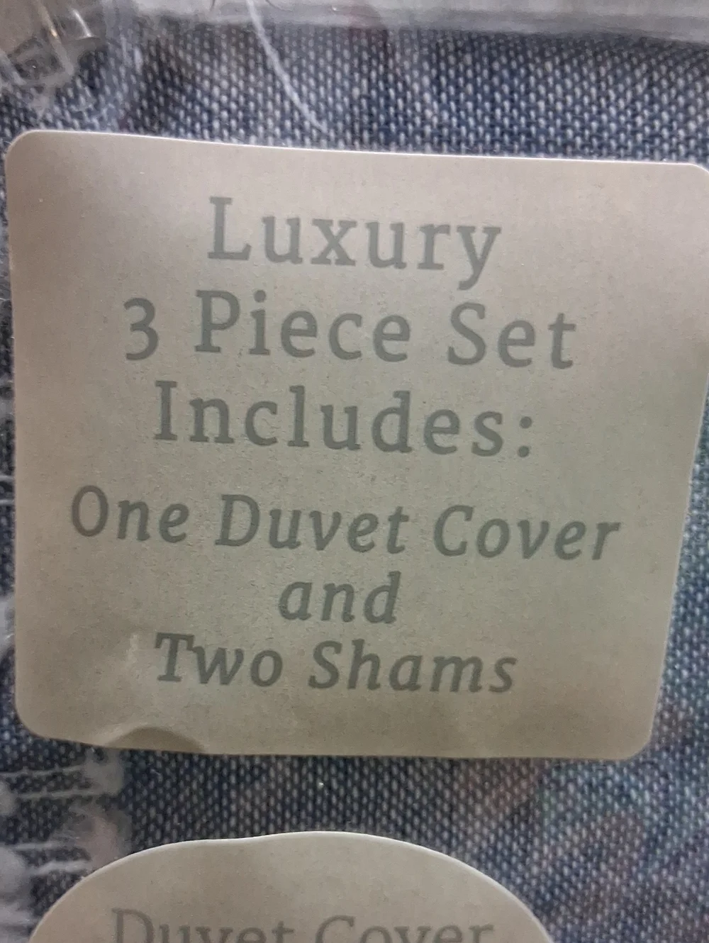 Luxury 3 Piece Set,‎ Includes: Full/Queen Duvet Cover, And 2 Shams